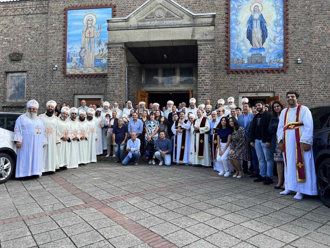 كنيسة إيبارشية هولندا القبطية تحتفل بذكرى عيد نياحة القديسة فيرينا