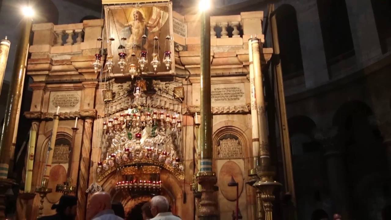 في كنيسة القيامة إكتشافات جديدة في محيط القبر المقدس 3 أكتشافات في كنيسة القيامة