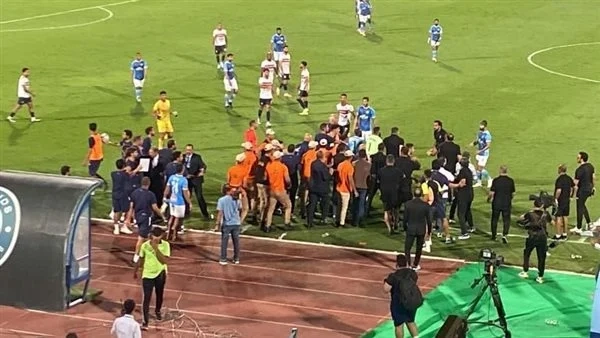 تفاصيل خناقة الزمالك وبيراميدز مين اللي بدأ ومين اللي ضرب 1 تفاصيل خناقة الزمالك وبيراميدز