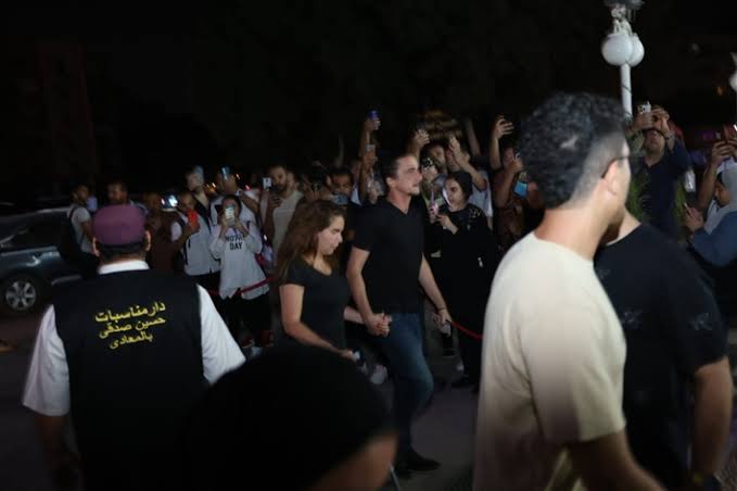 خبر محزن عن محمد فؤاد وتواجد دنيا عبد العزيز رغم إصابتها 4 دنيا عبد العزيز1