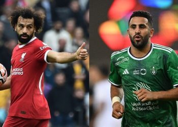 صلاح متفوقًا على محرز بإنجاز استثنائي