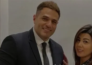 محمد نور يحتفل بعيد زواجه الذهبي