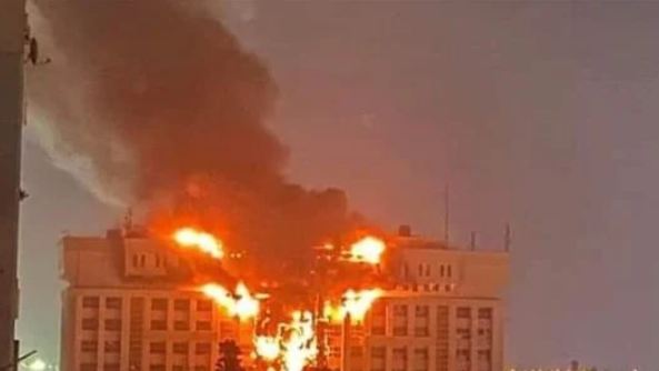طوارئ المجمع الطبي يعلن حالة التأهب القصوي لاستقبال المصابين 5 حريق مديرية أمن الأسماعيلية