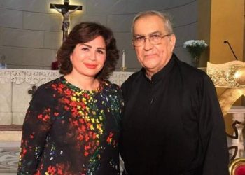 إلهام شاهين داعيت في دير القديس مار شربل لامي بالشفاء وربنا استجاب استيقظت وجدت هذا الامر اختفى