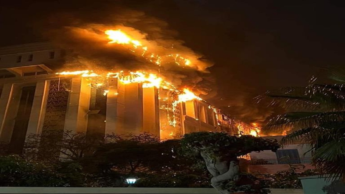 كواليس حريق مديرية أمن الإسماعيلية