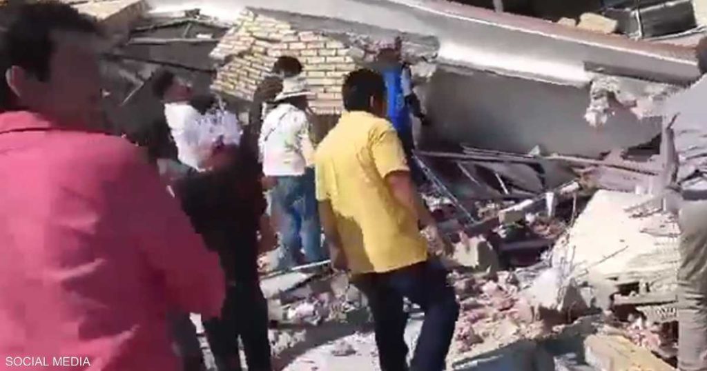 خبر مؤسف بسبب ما حدث فى كنيسة الصليب المقدس بالمكسيك وانباء عن ضحايا 5 انهيار سقف كنيسة الصليب المقدس