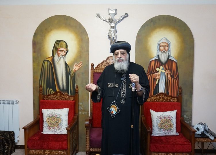 بالصور اهم الأخبار عن البابا تواضروس الثاني من دير الأنبا شنودة بميلانو 1 البابا تواضروس الثاني