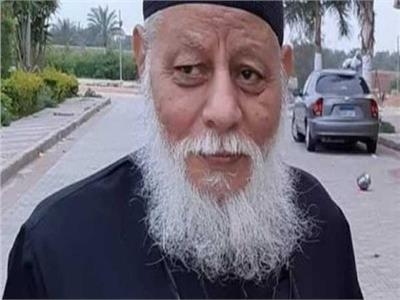 تفاصيل صلاة جناز القمص سمعان إبراهيم كاهن دير الخراز بالمقطم 1 القمص سمعان إبراهيم