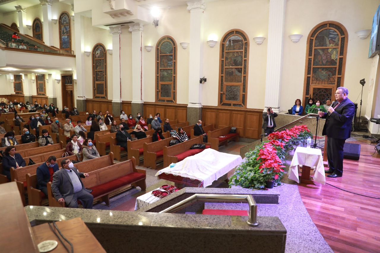 احتفال الكنيسة الإنجيلية في مصر الجديدة بمرور 100 عام على تأسيسها 4 9k3 6 308x164 2