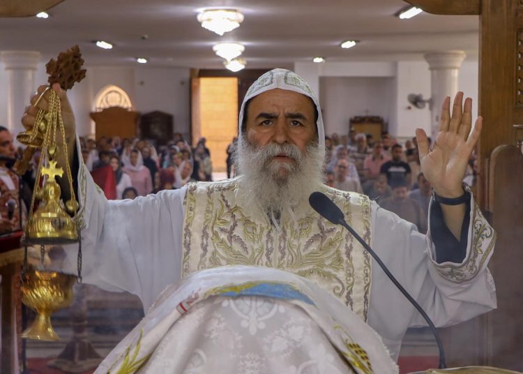 بيان هام من الأنبا بيمن بشأن احتفالات مارجرجس الرزيقات 1 anba bemnn