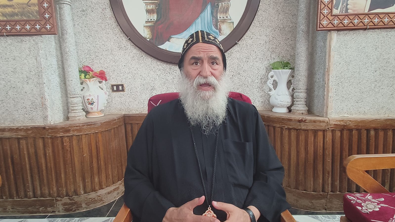 بيان هام من الأنبا بيمن بشأن احتفالات مارجرجس الرزيقات 4 anba bemnnn