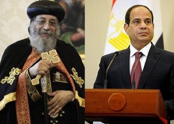 البابا تواضروس والرئيس السيسي