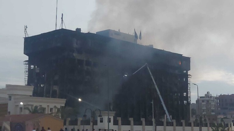 بيان عاجل من النيابة العامة بشأن حريق مديرية أمن الإسماعيلية 3 حريق الإسماعيلية وبيان النيابة