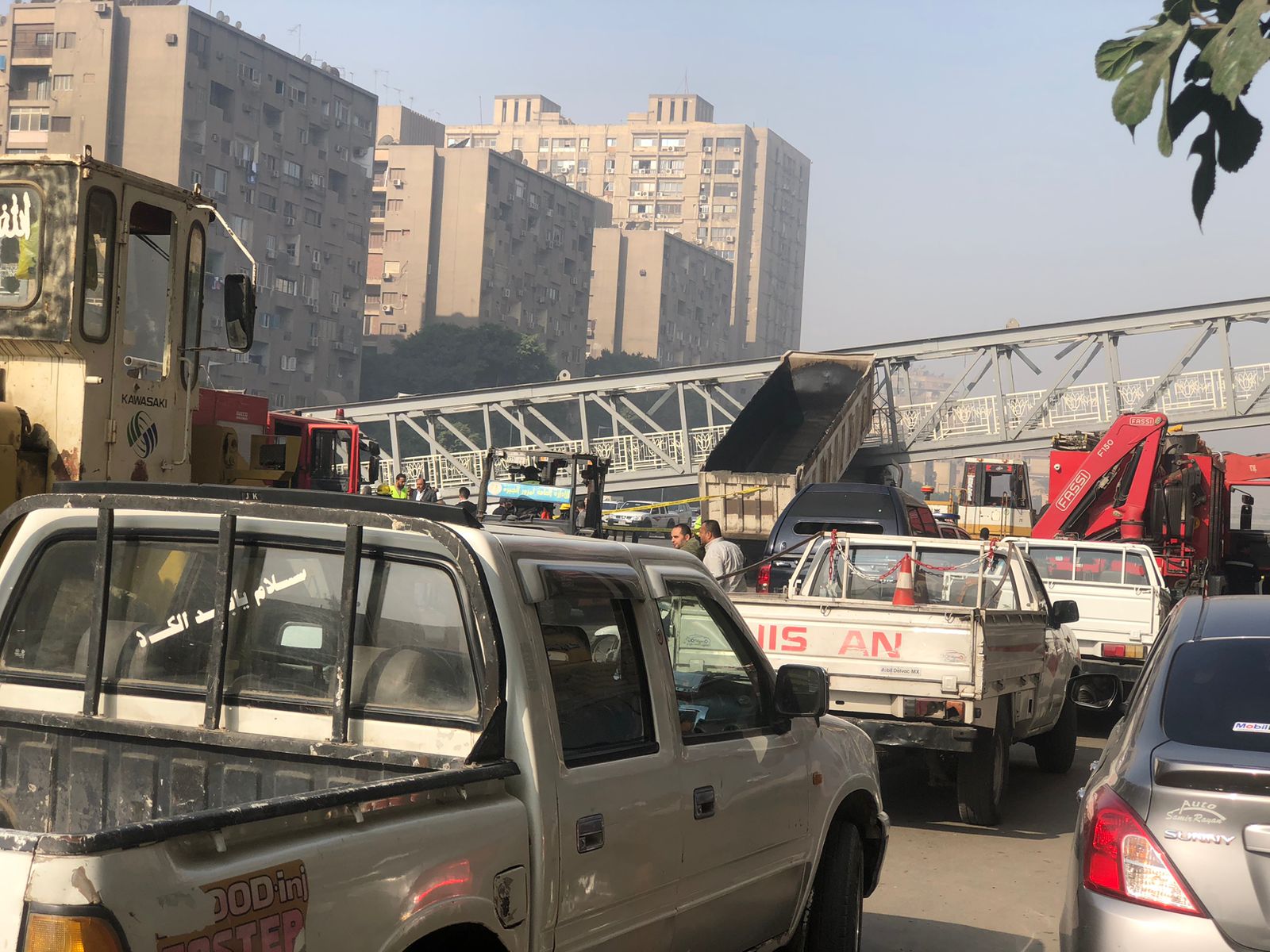 اعترافات المتسبب في حادث كوبري عرابى المقطورة رفعت ووقعت الكوبري 4 حادث كوبري عرابى