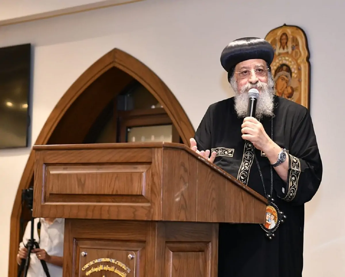أين ذهبت الإنسانية عظة البابا تواضروس منذ قليل من كنيسة أبي سيفين 3 البابا تواضروس يحذر