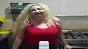 ضبط المذيعة انجي حمادة بطلة فيديو المطبخ