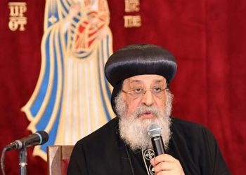 البابا تواضروس الثاني بكنيسة مارجرجس في عين شمس يلقي عظته الأسبوعية
