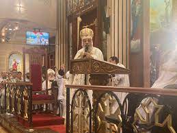 البابا تواضروس يدشن كنيسة العذراء بالحضرة 