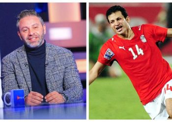 تفاصيل خناقة سيد معوض مع حازم إمام دماغه صغيرة وآية المنافق