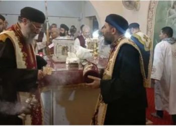 رفات الشهيدة كاترين يصل إلى الإسكندرية لأول مرة