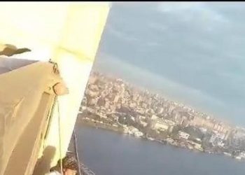 مفاجآت حول سقوط فتاة من اعلى فندق شهير بمنطقة وسط البلد وهذه جنسيتها
