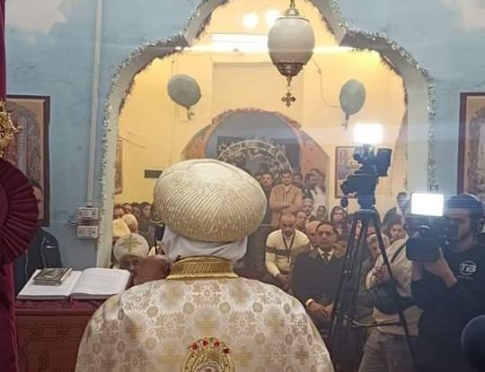 بالصور بالتزامن مع عيد الغطاس الأنبا مرقس يفتتح كنيسة بشبرا الخيمة 2 بالتزامن مع عيد الغطاس الأنبا مرقس يفتتح كنيسة