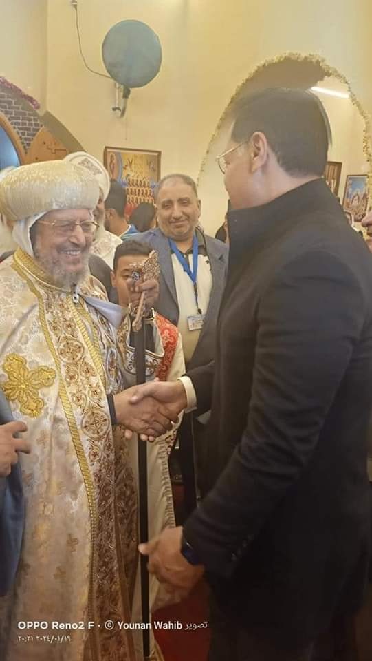 بالصور بالتزامن مع عيد الغطاس الأنبا مرقس يفتتح كنيسة بشبرا الخيمة 3 بالتزامن مع عيد الغطاس الأنبا مرقس يفتتح كنيسة