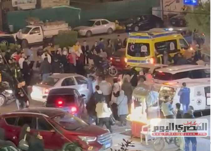 تفاصيل حادث مصر الجديدة بمحيط ميدان الجامع البنات طارت في الهواء 4 حادث مصر الجديدة