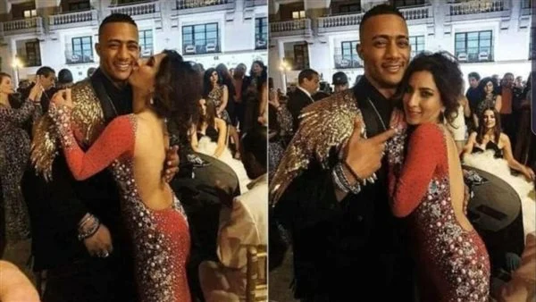 منتجة شهيرة تقبل محمد رمضان تشعل مواقع التواصل والاخير يفجر مفأجاة مدوية عن الصور 3 منتجة شهيرة تقبل محمد رمضان