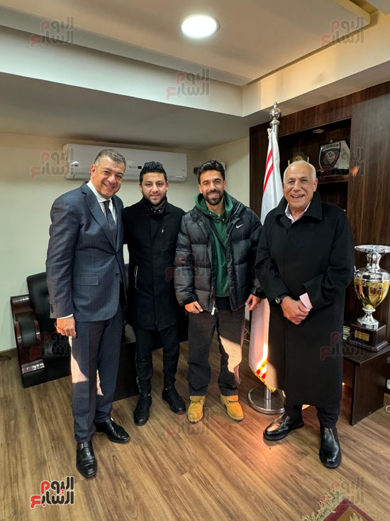 عبد الله السعيد داخل نادي الزمالك ننشر تفاصيل اليوم الأول لنجم الفريق 2 عبد الله السعيد داخل الزمالك