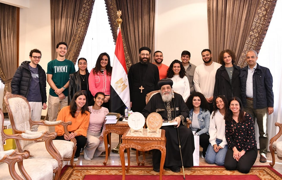بالصور تفاصيل لقاءات البابا تواضروس الثاني من المقر البابوي بالقاهرة 4 لقاءات البابا تواضروس الثاني