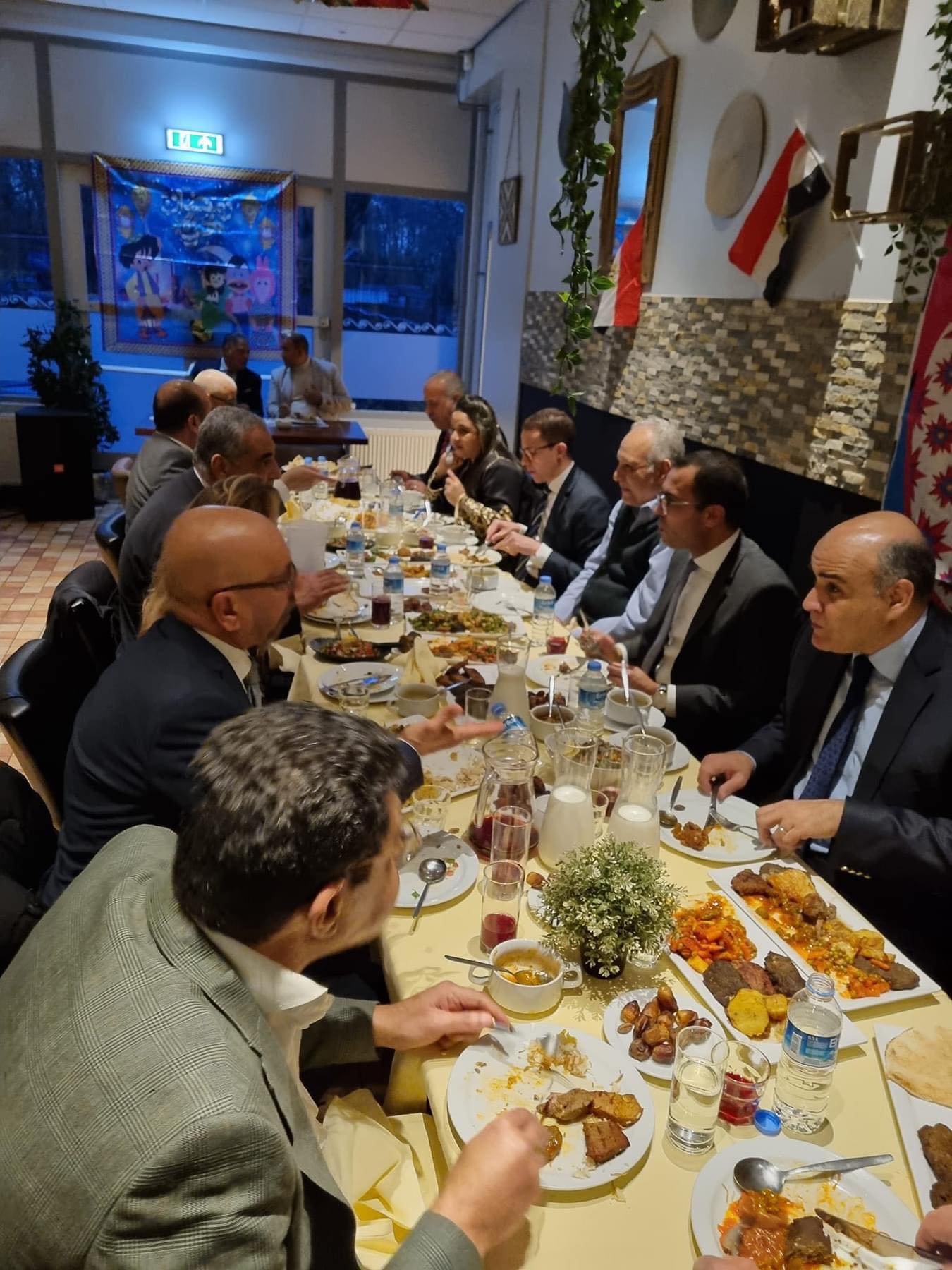 المجلس العام للمجتمع المصري يقيم حفل إفطار بمناسبة شهر رمضان