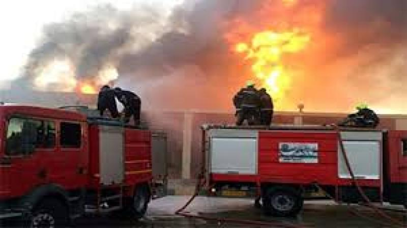 الصور الأولى لحريق مصحة إدمان