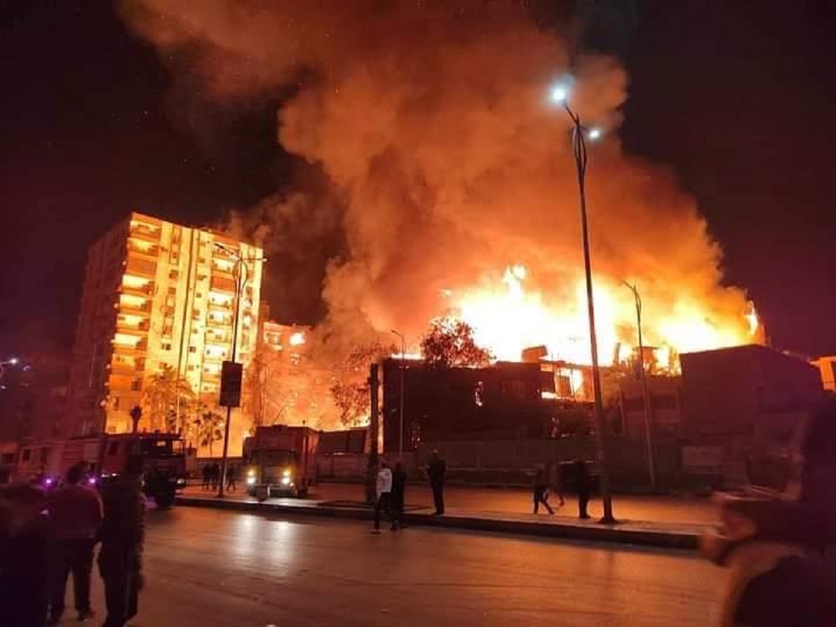 قرار عاجل من رئيس الوزراء بشأن حريق استوديو الأهرام 4 حريق استوديو الأهرام