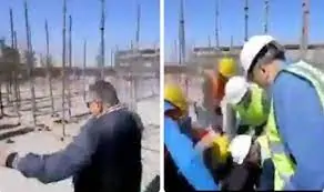 تطورات الحالة الصحية بعد سقوط الإعلامي عمرو الليثي من الدور الثالث وقت تصوير برنامجه 3 لحظة سقوط عمرو الليثي