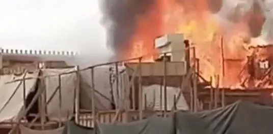بالصور حريق لوكيشن مسلسل جودر للفنان ياسر جلال وأول تعليق من المخرج اعرف حجم الخسائر 6 348223362 1037697420541898 6620654874558679687 n 320