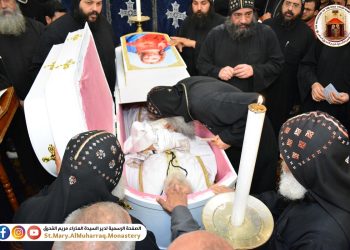 نياحة الراهب القمص ميصائيل المحرقي عن عمر تجاوز 70 عام