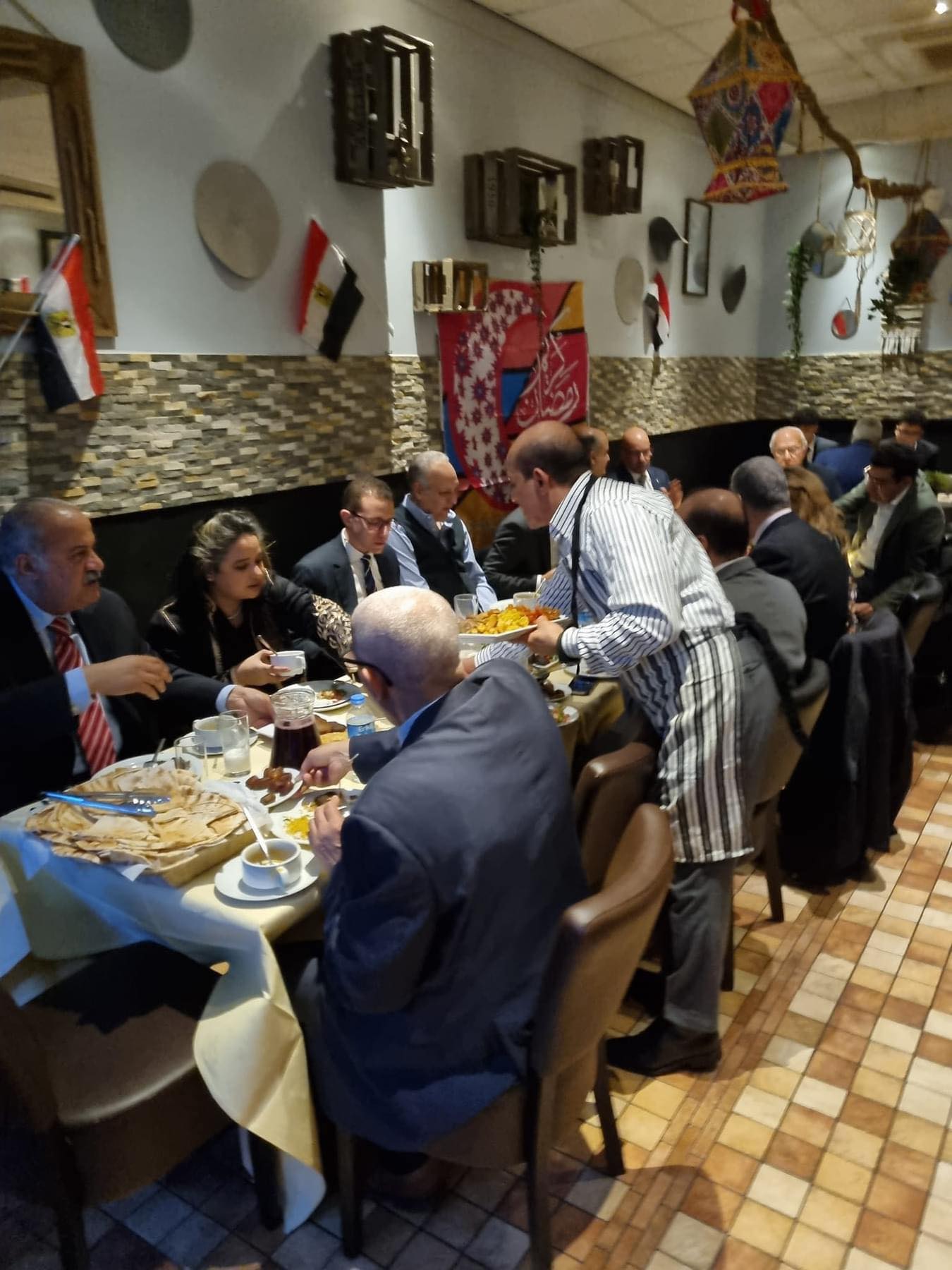 المجلس العام للمجتمع المصري يقيم حفل إفطار بمناسبة شهر رمضان