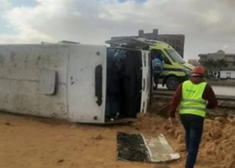 تفاصيل حادث كنيسة الزقازيق بالبحر الأحمر تعرضت له حافلة ركاب 1 حادث بهتيم