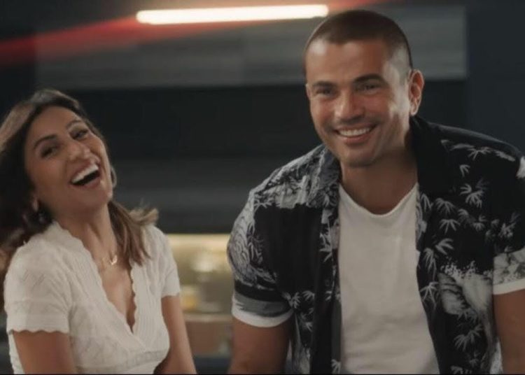 بيحبوا بعض أول تعليق من شيرين رضا على علاقة دينا الشربيني بطليقها عمرو دياب 1 amr diiab