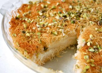 الكنافة الكدابة لذيذة وغير مكلفة و بأقل مكونات