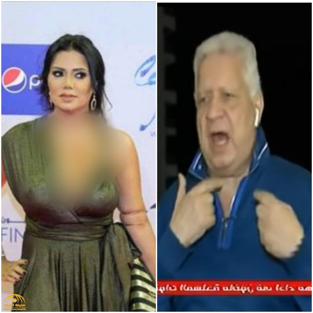مرتضى منصور يهاجم الفنانة رانيا يوسف 