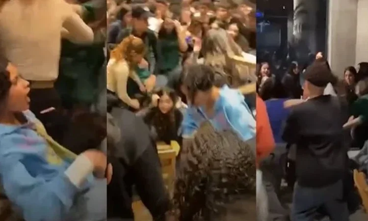 كشف تفاصيل واقعة ستاربكس قعدة بنات قلبت بمشاكل عنيفة 1 خناقة ستاربكس