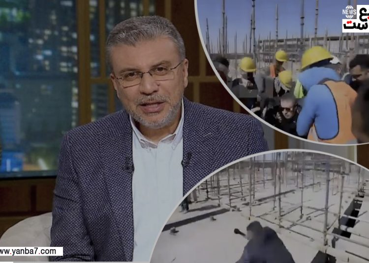 تطورات الحالة الصحية بعد سقوط الإعلامي عمرو الليثي من الدور الثالث وقت تصوير برنامجه 1 سقوط الإعلامي عمرو الليثي