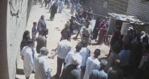 بالصور تفاصيل ما حدث باقباط عزبة يوسف ببنى سويف بعد مشاجرة ليلة قداس عيد القيامة 4 اشتباكات بين مسلمى واقباط فى عزبة يوسف ببنى سويف