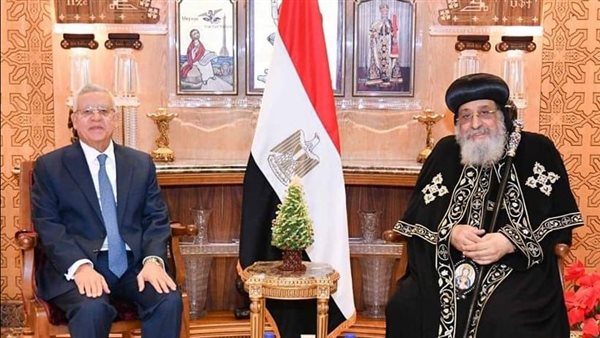 البابا تواضروس يهنئ الرئيس السيسي ورئيس الوزراء ورئيسي النواب والشيوخ بعيد الفطر 4 البابا تواضروس الثاني يهنئ رئيس مجلس النواب
