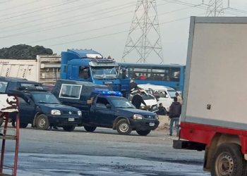 حادث بهتيم الأتوبيس كنس الناس تفاصيل مصرع 7 على الطريق الدائري