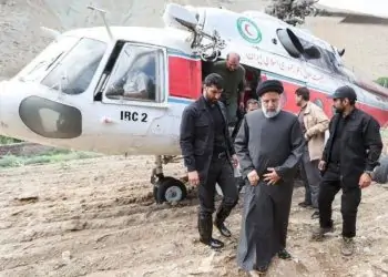 تحطم طائرة الرئيس الإيراني