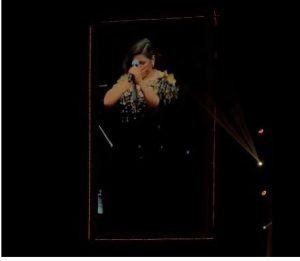 بالصور إنهيار شيرين عبدالوهاب على الهواء ودخولها في حالة بكاء هيستيري 2 الفنانة شيرين عبدالوهاب