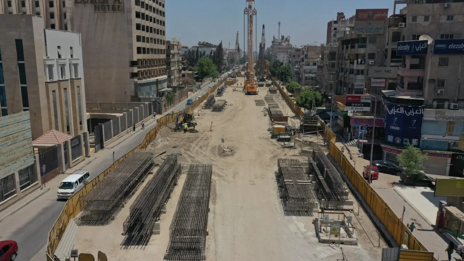 الصور الأولى من داخل انفاق مترو شارع الهرم قبل التشغيل 2 الصور الأولى من داخل انفاق مترو شارع الهرم